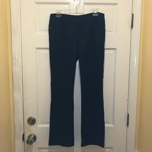 WH/BM 6R boot cut navy blue EUC dress pants